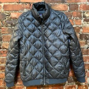Patagonia quilted puffer coat
